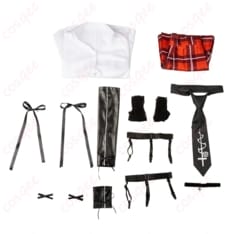 DEAD OR ALIVE 5 マリー・ローズの学園制服コスプレ 衣装一式で写真映えを叶える - 6枚目の画像（サムネイル）