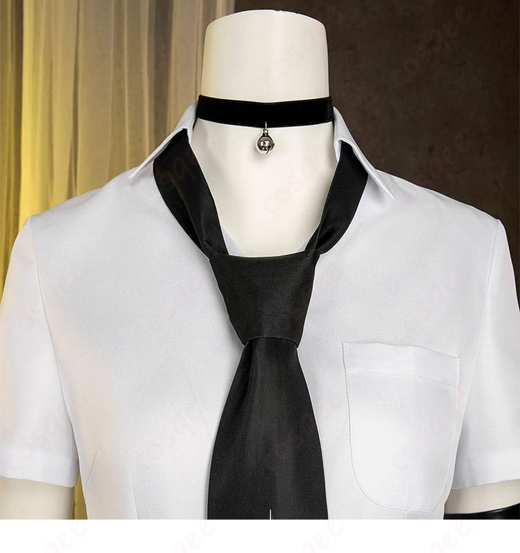 デッド オア アライブ5 マリー・ローズ 学生服 制服 コスプレ衣装-5