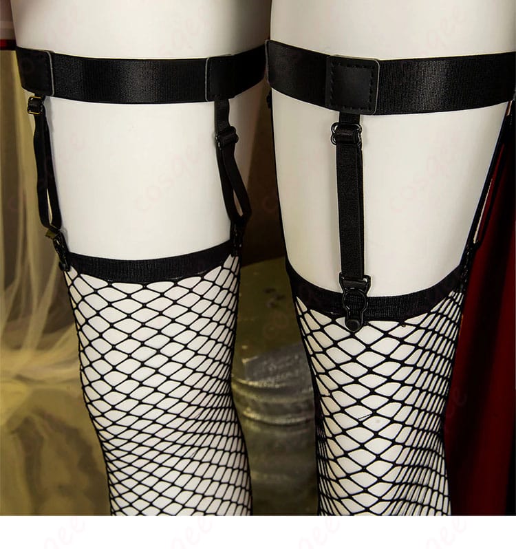 デッド オア アライブ5 マリー・ローズ 学生服 制服 コスプレ衣装-12