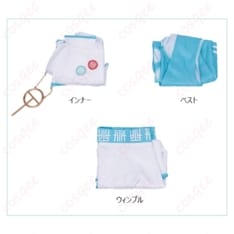 VOCALOID 初音ミク 修道女モチーフのコスプレ衣装｜写真映えして着やすい一着 - 6枚目の画像（サムネイル）