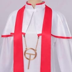 VOCALOID 重音テトのレトロポップな魅力を纏うコスプレ衣装セット - 4枚目の画像（サムネイル）