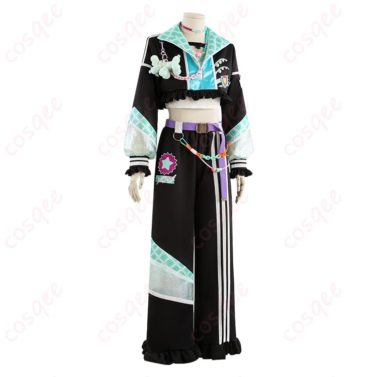 あんスタ ライカ プレナイトチェック衣装 一式セット｜爽やか配色で写真映えするコスプレ - 2枚目の画像