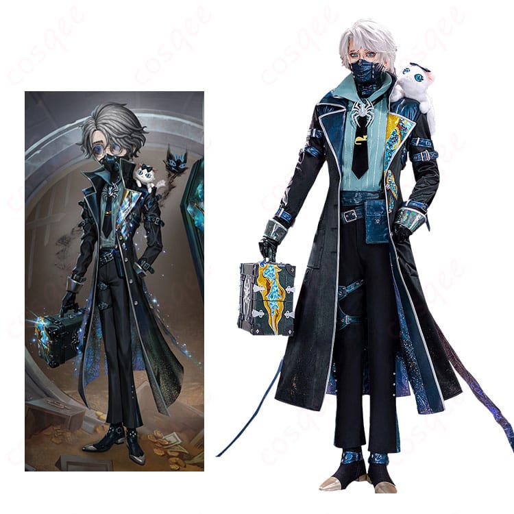IdentityV 第五人格 納棺師(イソップ・カール) キャッツアイ コスプレ衣装-1
