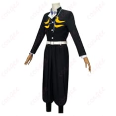 鬼滅の刃 獪岳の雷を纏う和装コスプレ一式｜鋭さ際立つレイヤードで写真映え - 3枚目の画像（サムネイル）