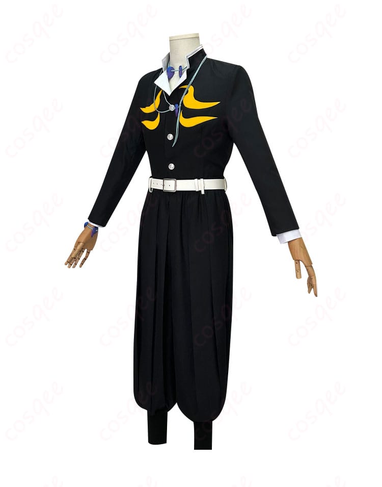 鬼滅の刃 獪岳 雷の呼吸 コスプレ衣装-3