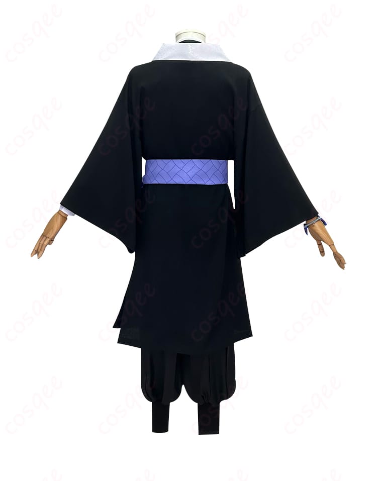 鬼滅の刃 獪岳 雷の呼吸 コスプレ衣装-4