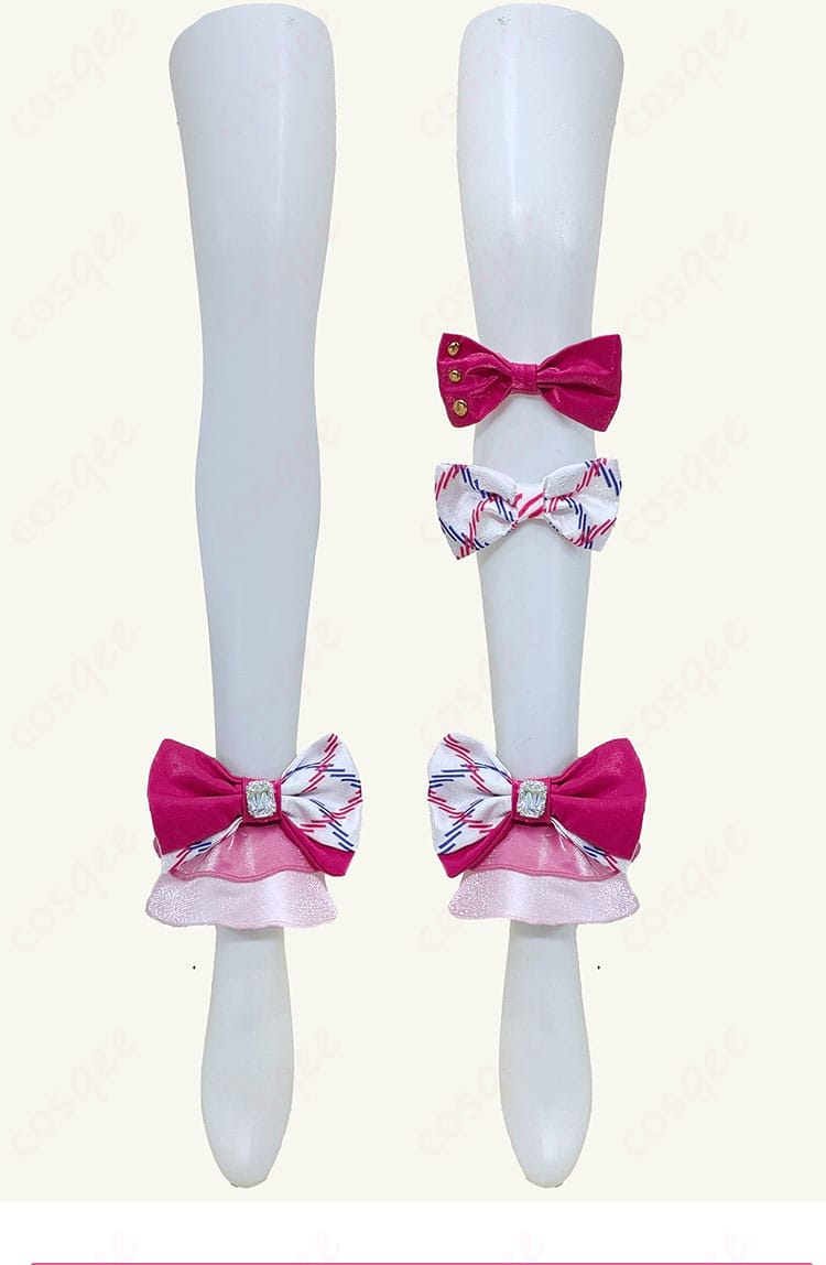 アイカツ! 虹野ゆめ ガーリーアイランドコーデ コスプレ衣装-10