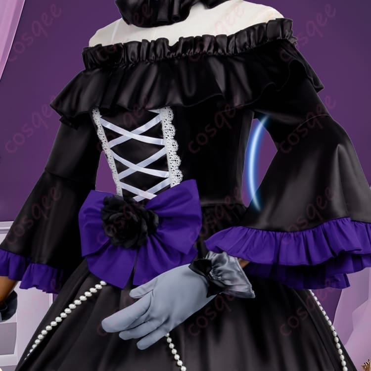 悪役令嬢転生おじさん グレイスのゴシック衣装 上品で写真映えする一式セット - 4枚目の画像