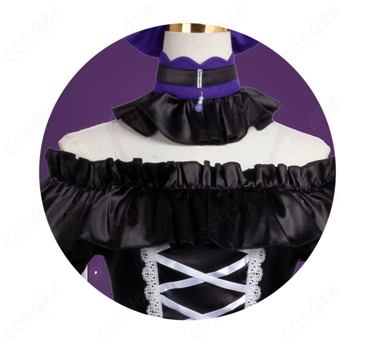 悪役令嬢転生おじさん グレイス・オーヴェルヌ ゴシック ver. コスプレ衣装-5