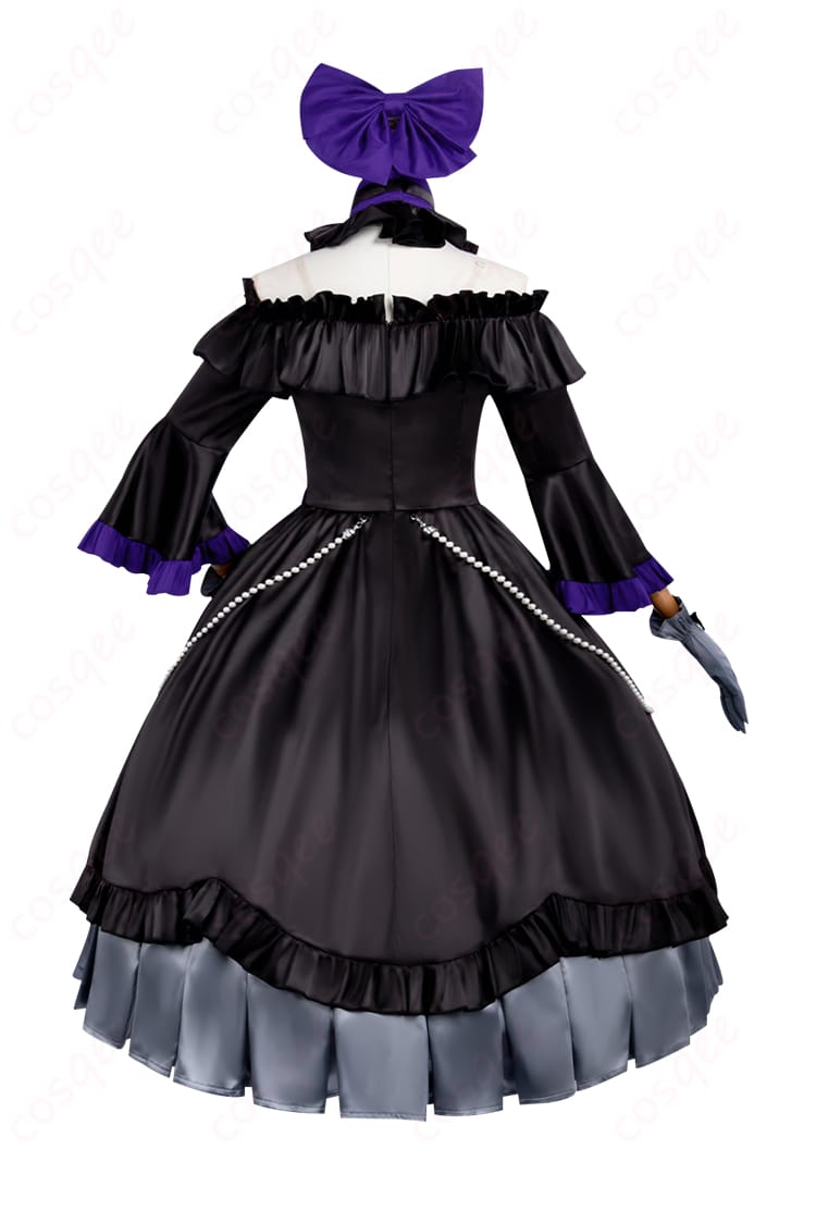 悪役令嬢転生おじさん グレイス・オーヴェルヌ ゴシック ver. コスプレ衣装-4