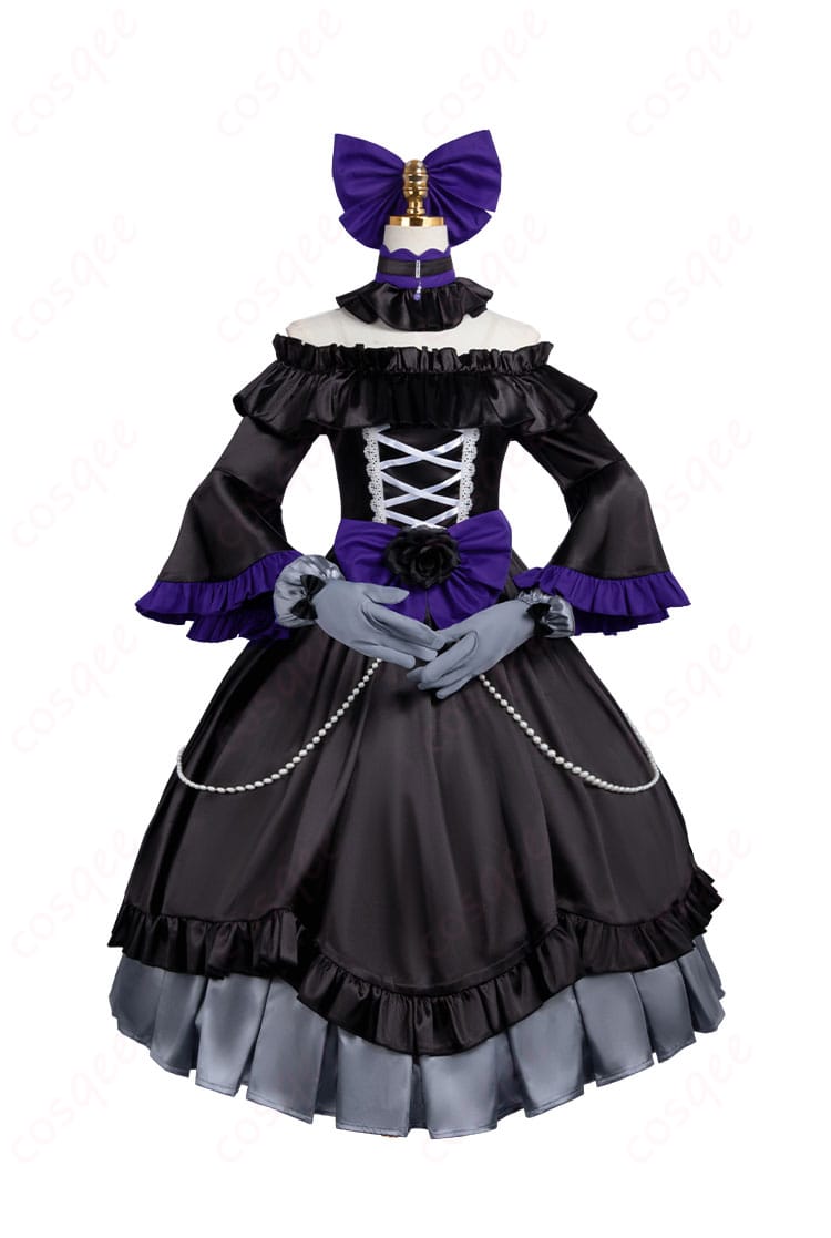 悪役令嬢転生おじさん グレイス・オーヴェルヌ ゴシック ver. コスプレ衣装-2