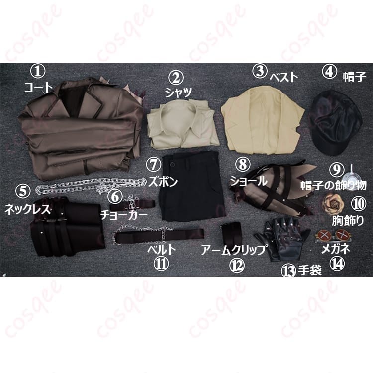 第五人格 アンドルー・クレス 幽冥の契り コスプレ衣装 ゴシックで端正な佇まい - 4枚目の画像