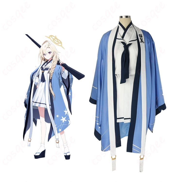 ブルーアーカイブ 七稜アヤメ コスプレ衣装-1