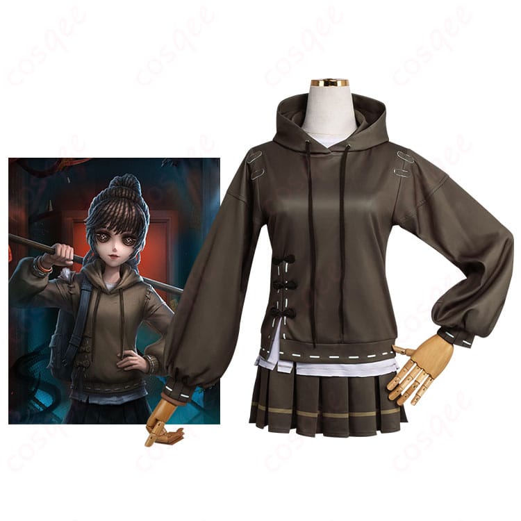 IdentityV 第五人格×紙装束 骨董商(戚十一) 陶夢嫣 コスプレ衣装-1