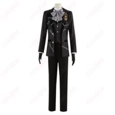 ツイステ トレイ・クローバー ナイトメアースーツ衣装 ダークに決まる映えコーデ - 1枚目の画像（サムネイル）