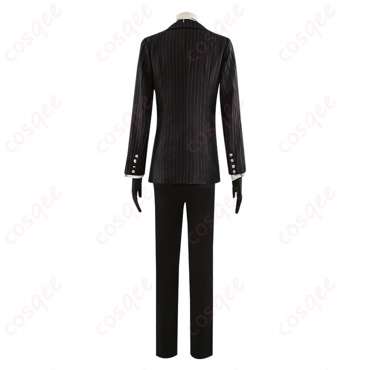 ツイステ トレイ・クローバー ナイトメアースーツ衣装 ダークに決まる映えコーデ - 4枚目の画像