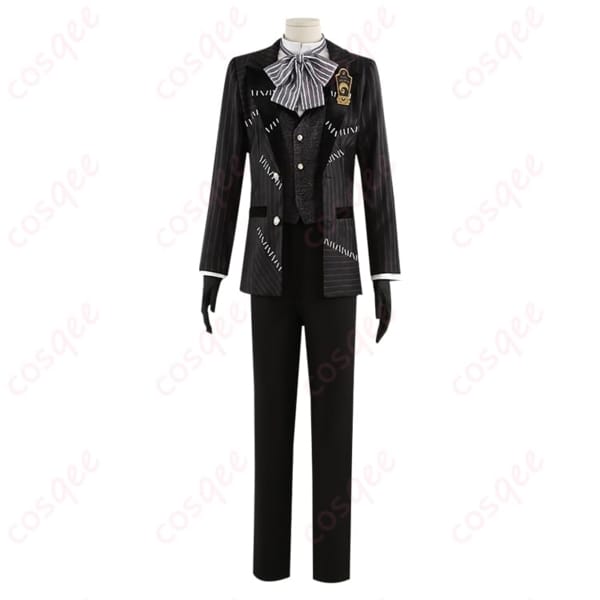 ツイステ トレイ・クローバー ナイトメアースーツ衣装 ダークに決まる映えコーデ