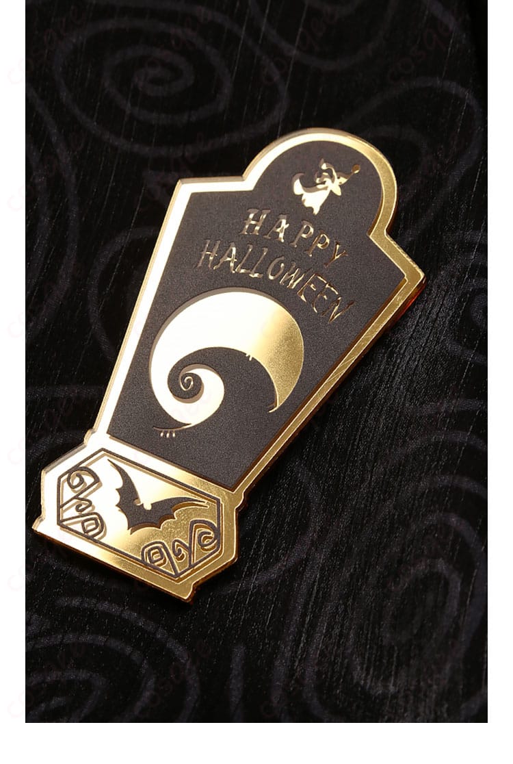 ディズニー ツイステッドワンダーランド ハロウィン2024 トレイ・クローバー ナイトメアースーツ コスプレ衣装-12