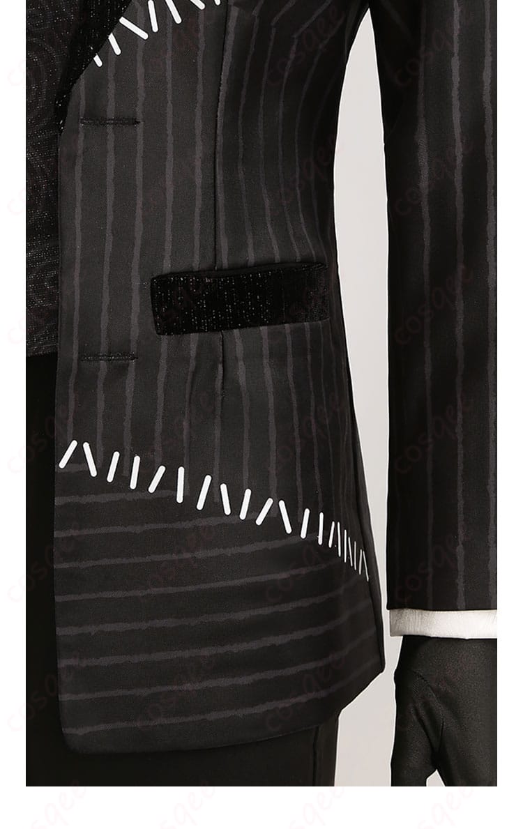 ディズニー ツイステッドワンダーランド ハロウィン2024 トレイ・クローバー ナイトメアースーツ コスプレ衣装-11