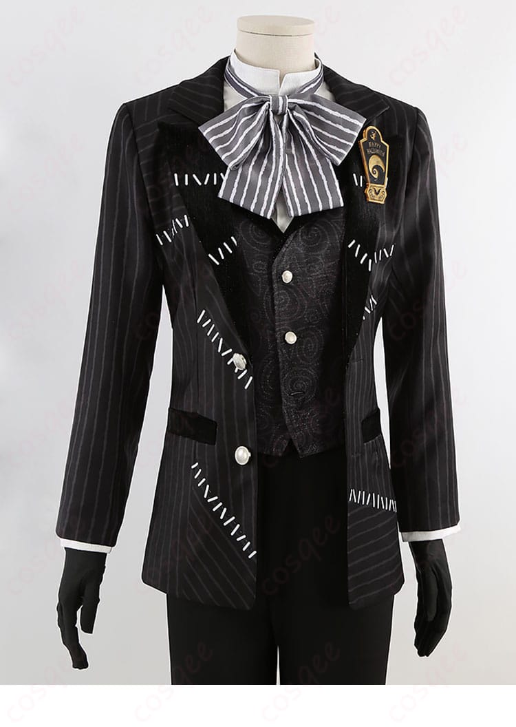 ディズニー ツイステッドワンダーランド ハロウィン2024 トレイ・クローバー ナイトメアースーツ コスプレ衣装-7