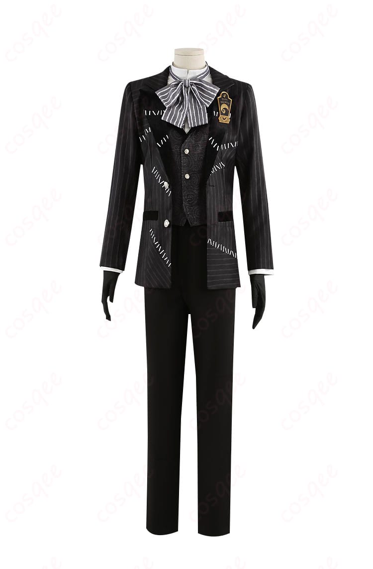 ディズニー ツイステッドワンダーランド ハロウィン2024 トレイ・クローバー ナイトメアースーツ コスプレ衣装-2