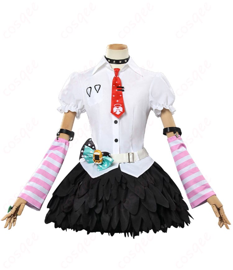 ゼンレスゾーンゼロ バーチャルアイドル 妄想エンジェル 作曲担当 チャイナツレミエル 千夏ラミエル コスプレ衣装-2