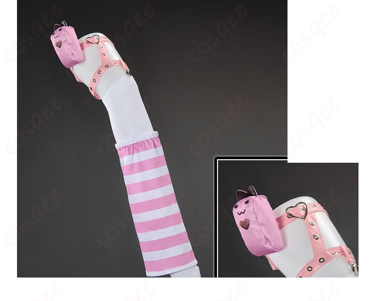 ゼンレスゾーンゼロ バーチャルアイドル 妄想エンジェル 作曲担当 チャイナツレミエル 千夏ラミエル コスプレ衣装-11