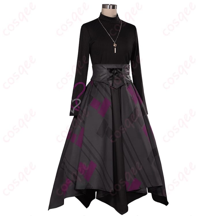 プロセカ 朝比奈まふゆ Dark Embrace コスプレ衣装 ダークな可憐さが写真で映える - 2枚目の画像