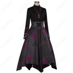 プロセカ 朝比奈まふゆ Dark Embrace コスプレ衣装 ダークな可憐さが写真で映える - 2枚目の画像（サムネイル）