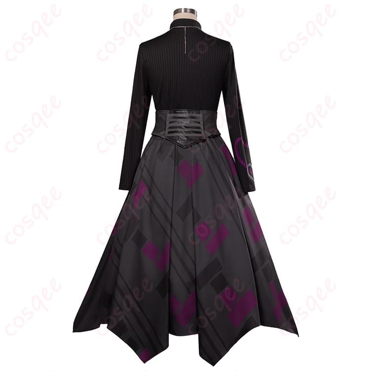 プロセカ 朝比奈まふゆ Dark Embrace コスプレ衣装 ダークな可憐さが写真で映える - 3枚目の画像