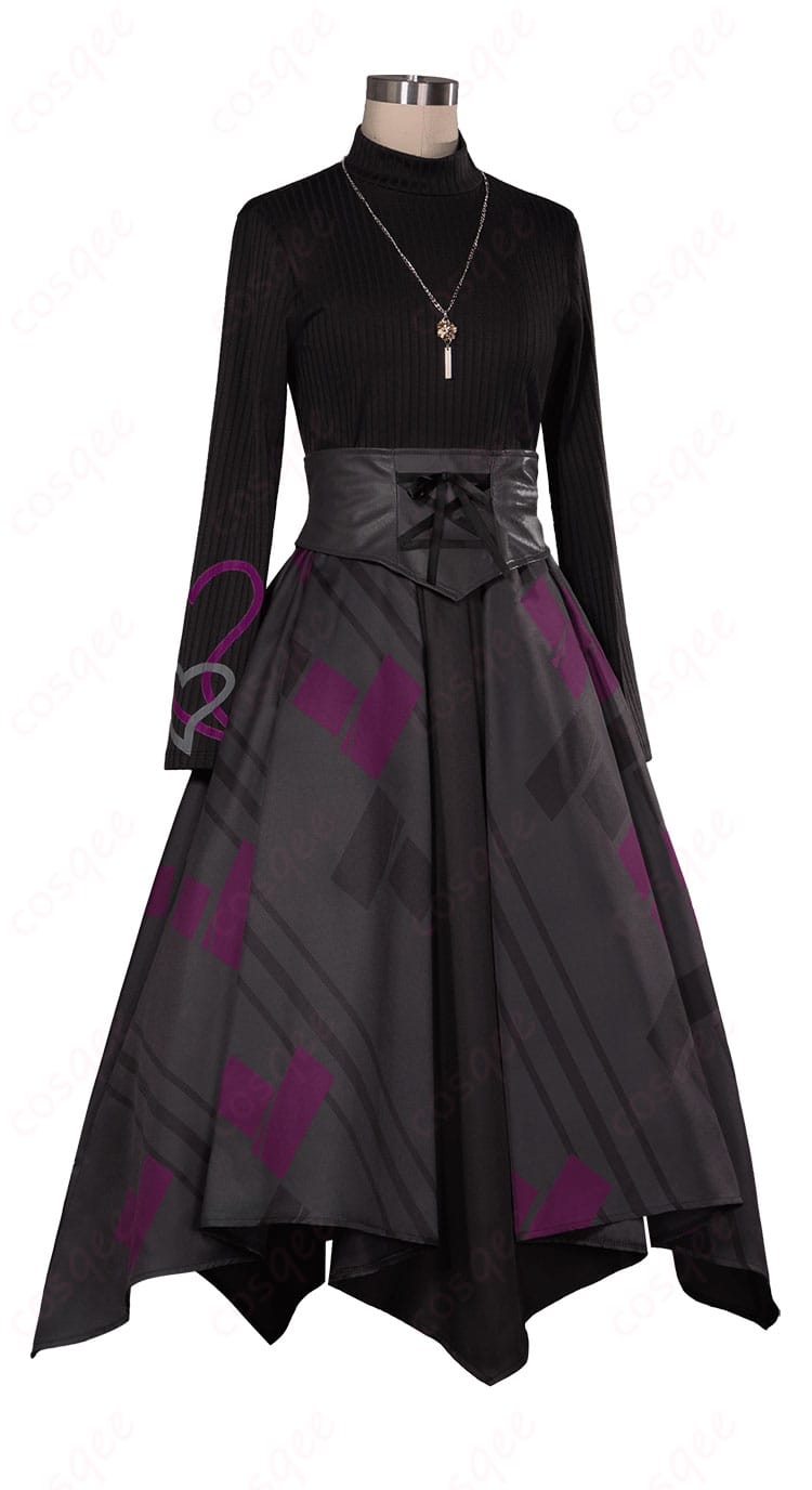 プロジェクトセカイ カラフルステージ! feat. 初音ミク あたたかな時間 朝比奈まふゆ Dark Embrace コスプレ衣装-3