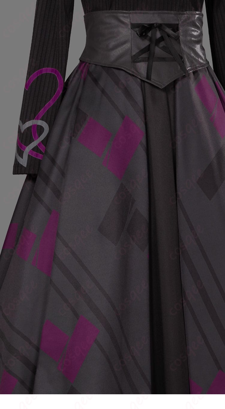 プロジェクトセカイ カラフルステージ! feat. 初音ミク あたたかな時間 朝比奈まふゆ Dark Embrace コスプレ衣装-7