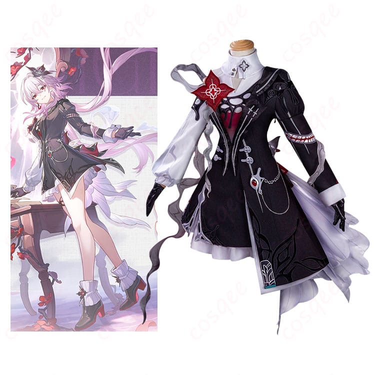 崩壊:スターレイル 長夜月 コスプレ衣装-1