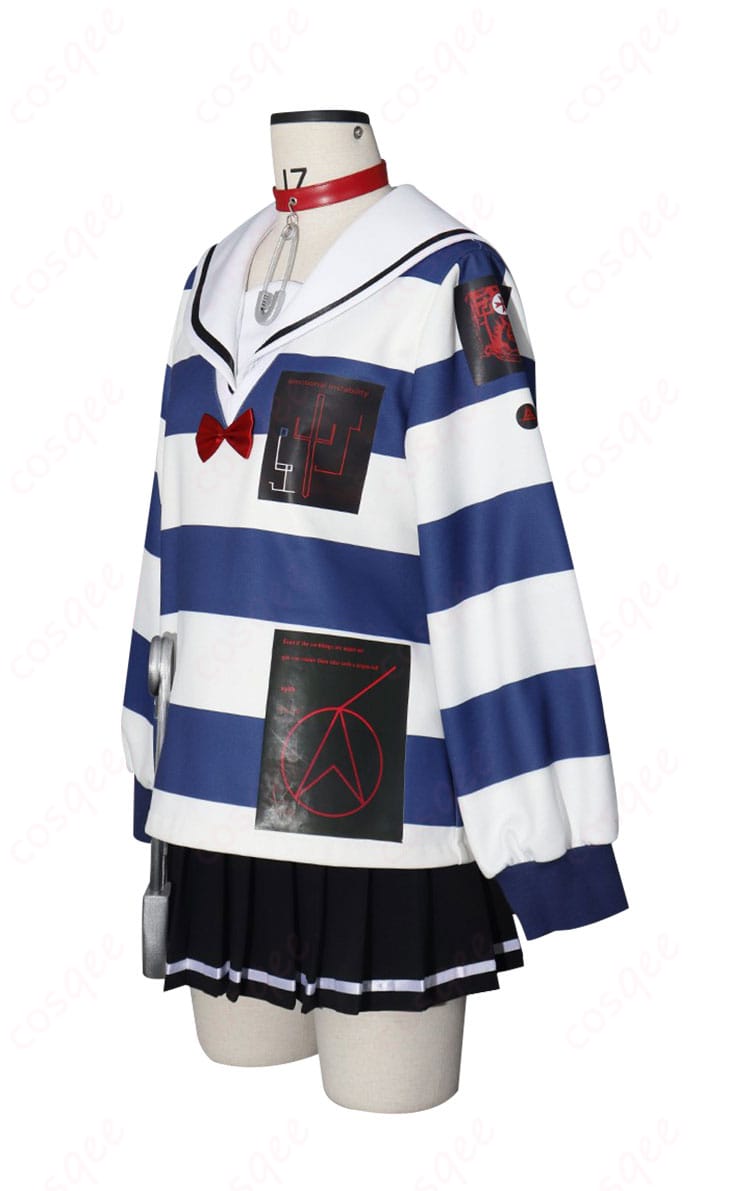 HUNDRED LINE -最終防衛学園- 飴宮怠美 普段着 コスプレ衣装-3