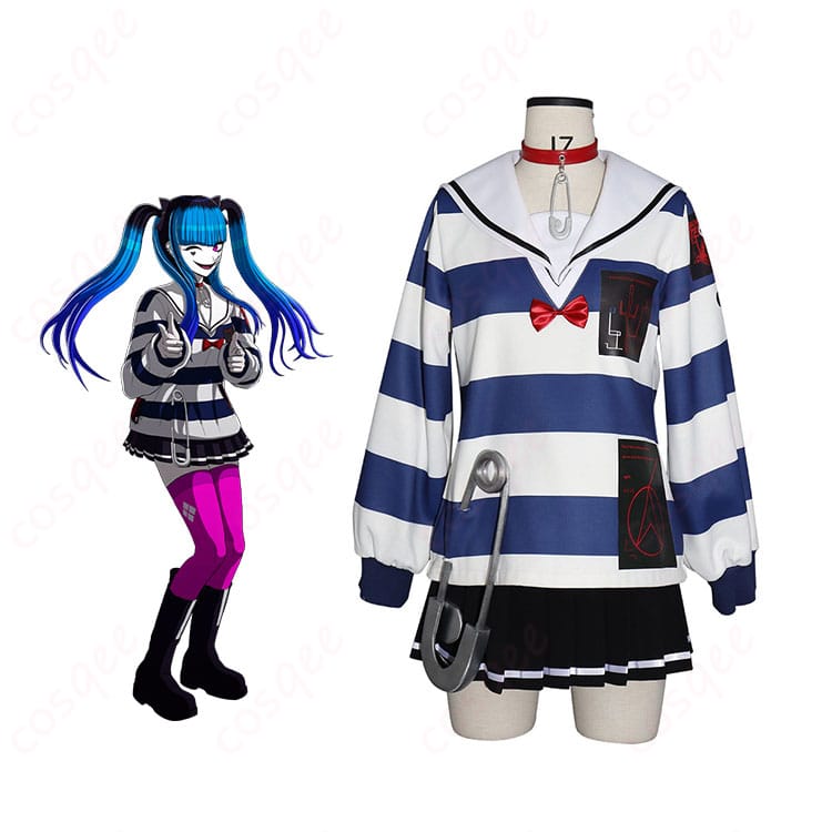 HUNDRED LINE -最終防衛学園- 飴宮怠美 普段着 コスプレ衣装-1