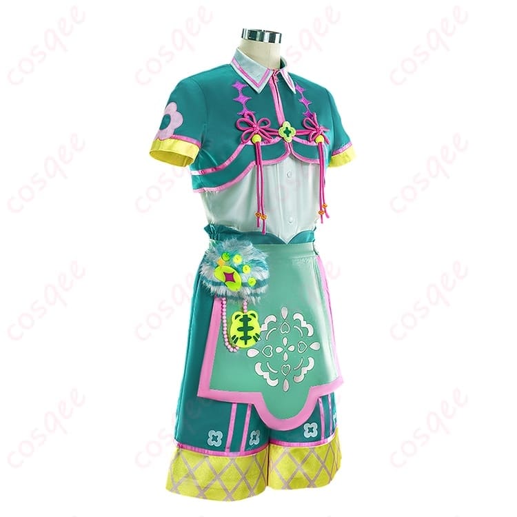 あんスタ 白鳥藍良 全能ACE コスプレ衣装 ステージ映えと遊び心を両立した充実セット - 4枚目の画像