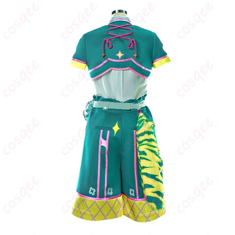 あんスタ 白鳥藍良 全能ACE コスプレ衣装 ステージ映えと遊び心を両立した充実セット - 3枚目の画像