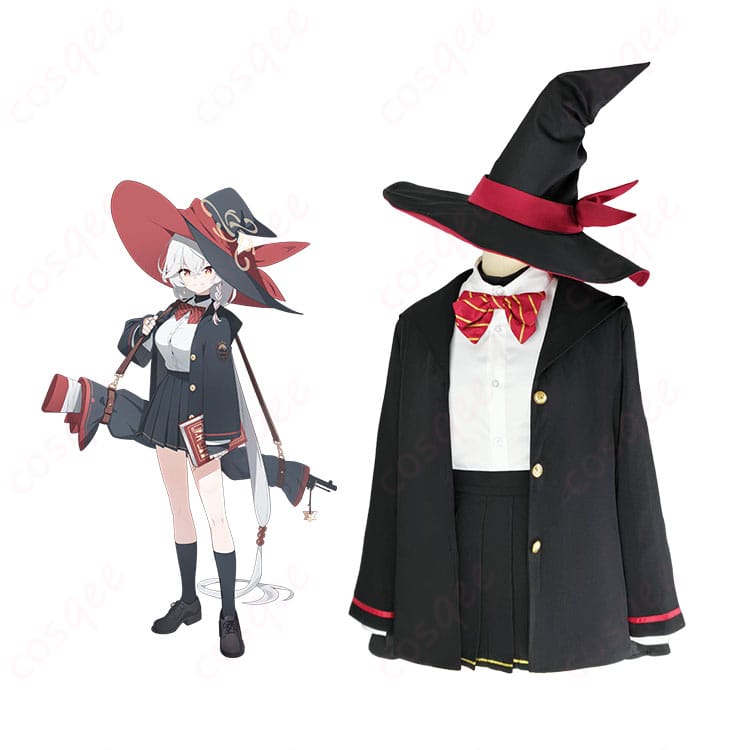 ブルーアーカイブ 白尾エリ コスプレ衣装-1