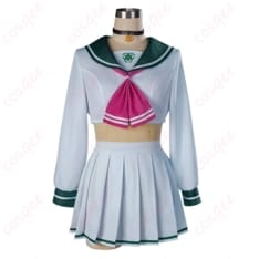 ブルーアーカイブ 杏山カズサ学園ストリート風コスプレ 猫耳フードとクロップトップで写真映え - 3枚目の画像（サムネイル）