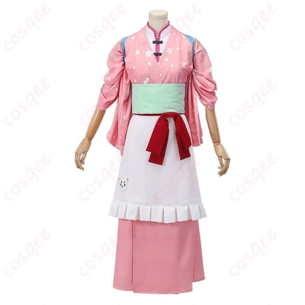 銀魂 神楽 春色茶房ver コスプレ衣装 春色が映える中華カジュアルで撮影もイベントも可愛く