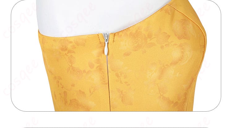 ズートピア2 ジュディ・ホップス コスプレ衣装 花柄ワンピース 映画ドレス ハロウィン仮装-7