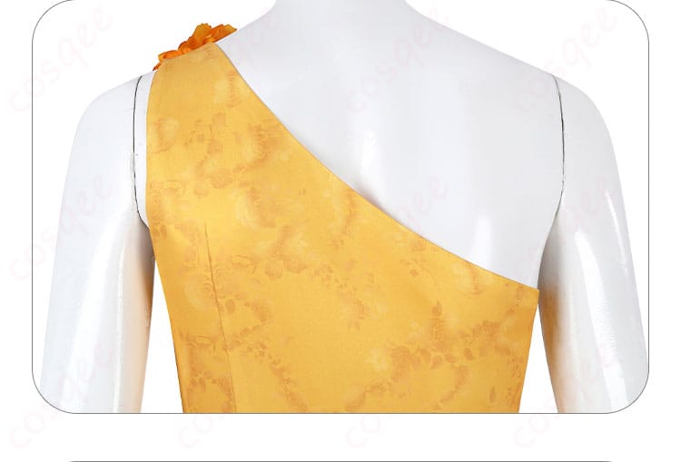 ズートピア2 ジュディ・ホップス コスプレ衣装 花柄ワンピース 映画ドレス ハロウィン仮装-9