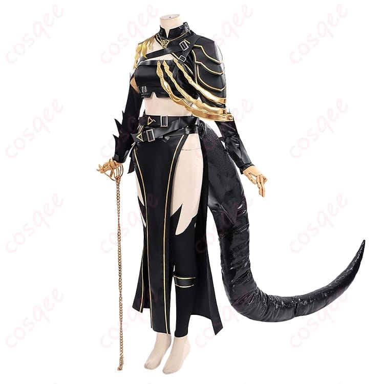 シニックスの威厳を纏うダークエレガントな無期迷途コスプレ衣装 - 3枚目の画像