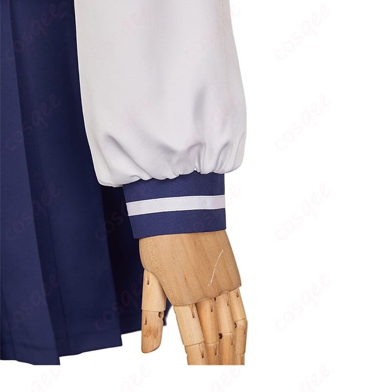 銀魂 3年Z組銀八先生 志村妙 神楽 制服 コスプレ衣装-7