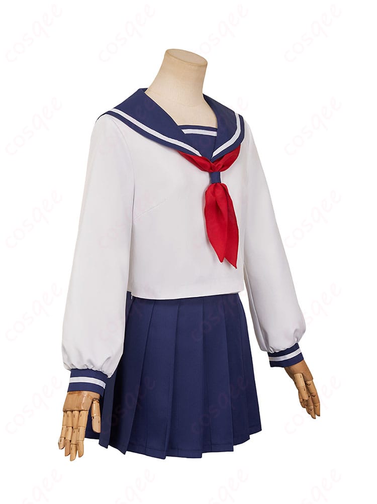 銀魂 3年Z組銀八先生 志村妙 神楽 制服 コスプレ衣装-3