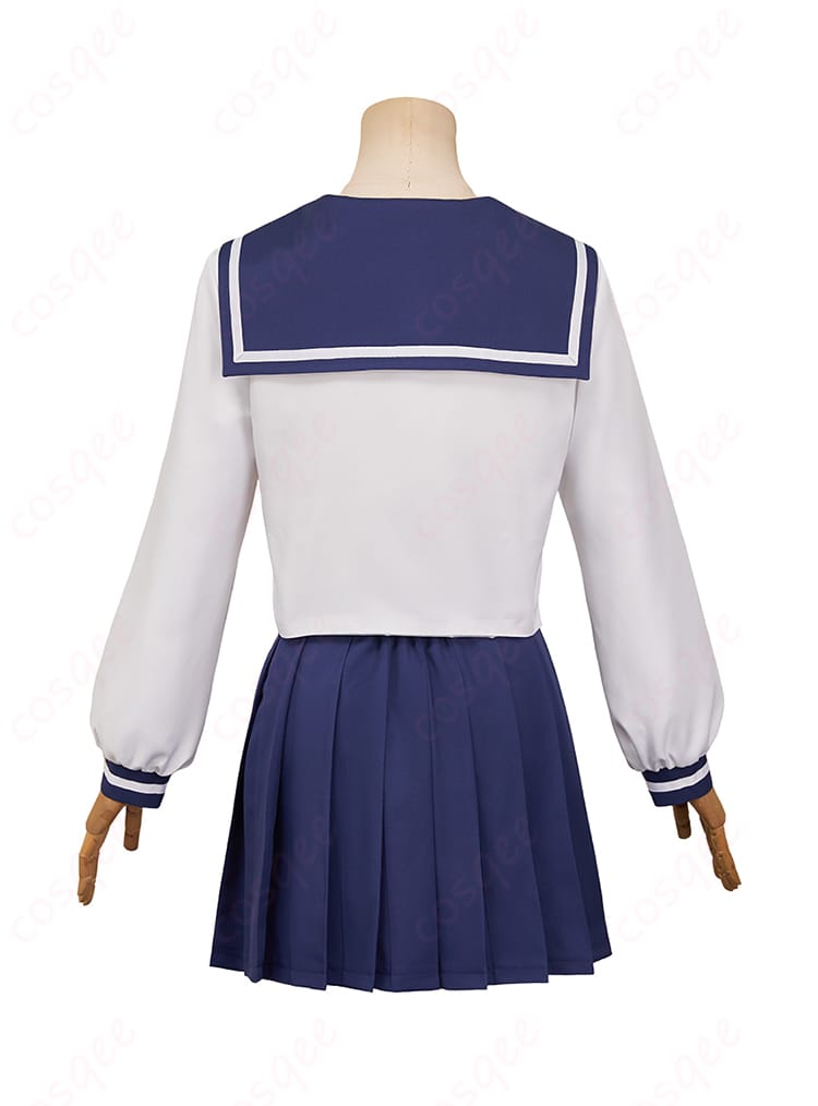 銀魂 3年Z組銀八先生 志村妙 神楽 制服 コスプレ衣装-5