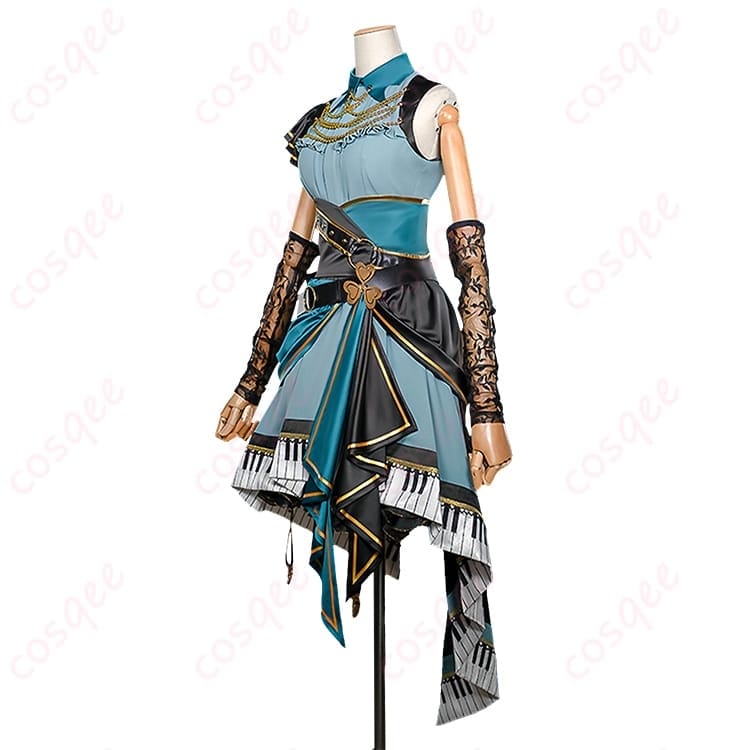 プロセカ 日野森雫 ファシネイティング・アイドル衣装 華やかに映えるコスプレセット - 3枚目の画像