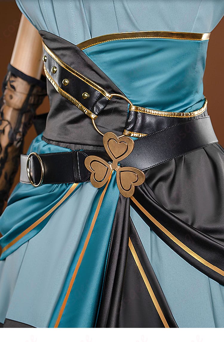 プロジェクトセカイ カラフルステージ! feat. 初音ミク おまんじゅうでリラックス♪ 日野森雫 ファシネイティング・アイドル コスプレ衣装-7