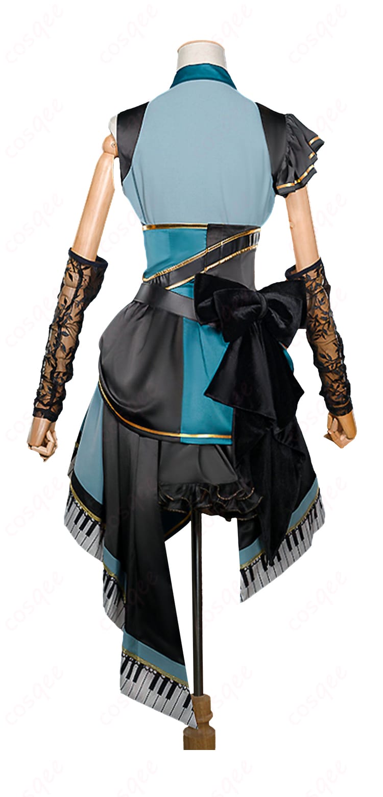 プロジェクトセカイ カラフルステージ! feat. 初音ミク おまんじゅうでリラックス♪ 日野森雫 ファシネイティング・アイドル コスプレ衣装-5