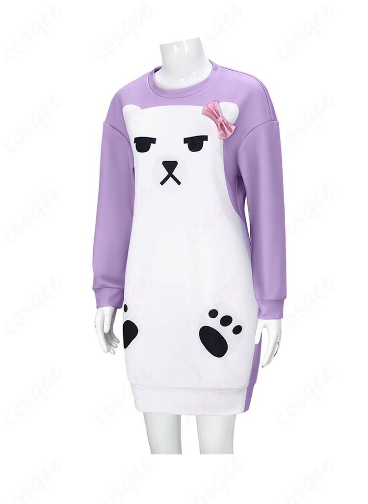 KPOPガールズ! デーモン・ハンターズ ミラ パジャマ コスプレ衣装-3